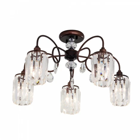 Потолочная люстра Citilux Синди CL330153 (220V, хрусталь)