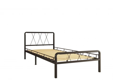 Кровать КМД 18 90 черный Форвард Клэр 102071