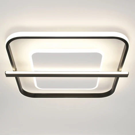 Потолочный светильник светодиодный с пультом ЭРА Franco CLL-1-107-RC BK