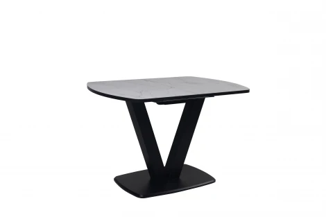 Стол Саен 14 Черный/Жемчужный Перито, Мир стульев