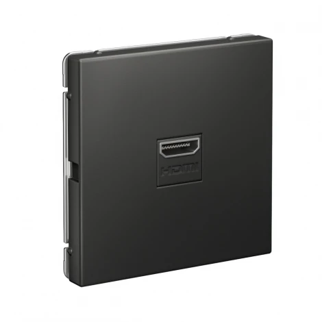Розетка HDMI (базальт) Systeme Electric GAL001480
