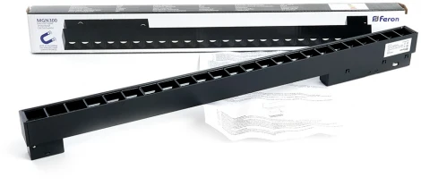 Трековый светодиодный светильник Downlight Feron MGN300 41933 низковольтный 24W 48V