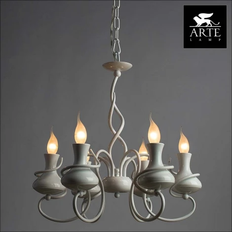 Подвесная люстра Arte Lamp Vaso A6819LM-6WH