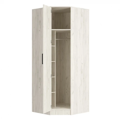 Шкаф БТС угловой Фиеста, Дуб крафт белый