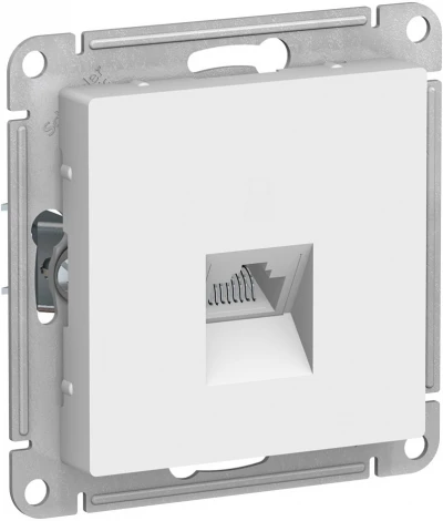 Розетка встраиваемая Ethernet RJ-45 (белый) Systeme Electric AtlasDesign ATN000183