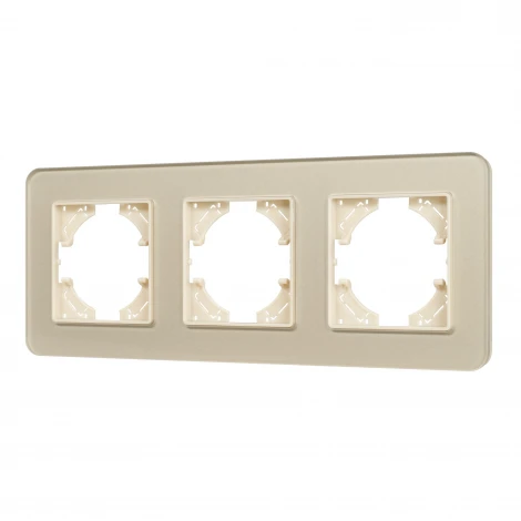 Рамка стеклянная FRM-OMALI-SFGS-3-GD (Arlight) 049715