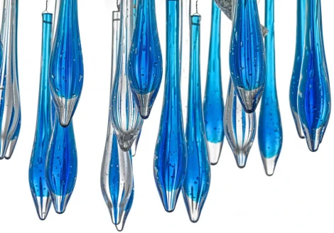 Потолочная люстра хрустальная на штанге Dio D`arte Tavenna Nickel Tavenna H 1.3.46.178 N (220V)