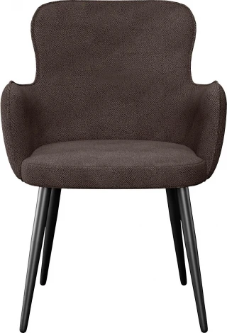 Стул DikLine 503 поворотный SB3 шоколад, ножки черные арт.00-00076725
