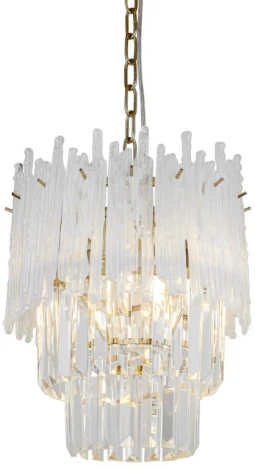 Подвесная люстра каскадная Glacier L05006.92 (220V, хрусталь, на цепи)