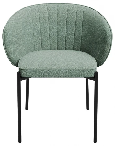 Стул Hesby Whispered бирюзовый,черный