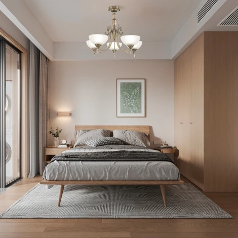 Потолочная люстра на штанге Arte Milano AM340049 340049/5 AB (220V)