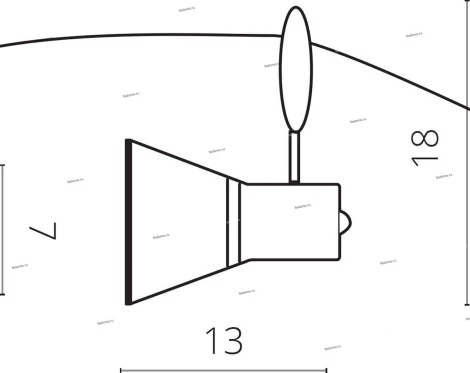 Трековый светильник Arte Lamp Rail Heads A3057PL-1BK (220V)