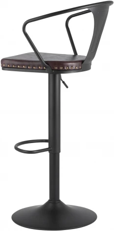 Стул барный Stool Group TOLIX ARMS SOFT черный матовый УТ000001296