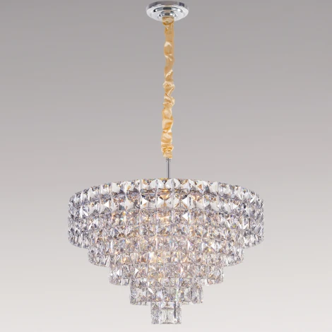 Подвесная люстра хрустальная Reluce 06806-0.4-12 DN