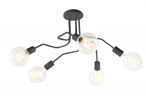 Потолочная люстра Lampex Sebastiano 670/5 CZA