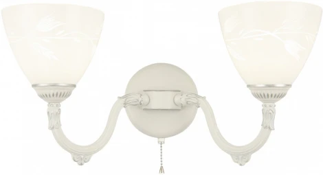 Бра с выключателем Arte Milano AM343837 347837/2W WT+SL (220V)