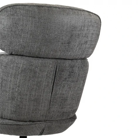Кресло KING серый, шенилл Bradex Home FR 1074