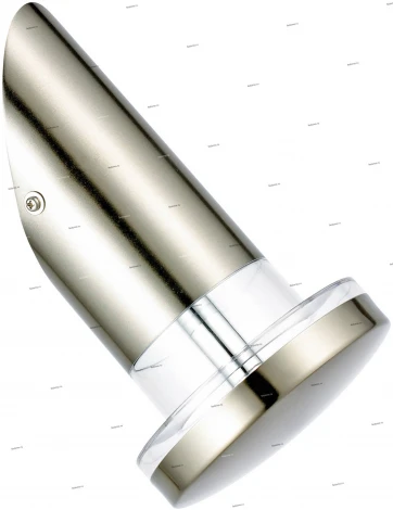 Светильник настенный уличный светодиодный Horoz Mimoza, 1 плафон, никель с прозрачным