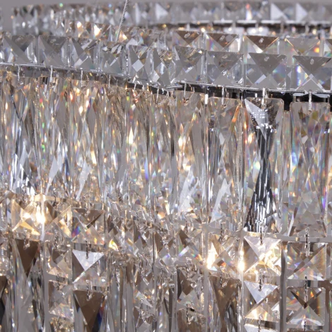 Подвесная люстра хрустальная ILLUMICO IL5088-620PZF-25 CH ELITE