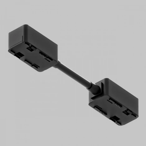 I - соединитель питания для магнитного шинопровода 48В Imex UT25 IL.0007.3010-163-BK