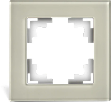 Рамка на 1 пост (дымчатый) Stekker Катрин 49031