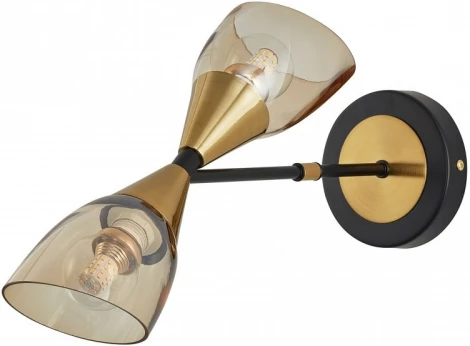 Бра Arte Milano Neapolis-76708 276708/2B BK/GD (220V)