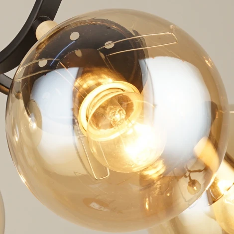 Потолочная люстра на штанге Reluce 04512-0.3-05 (220V, шар)