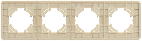 Рамка стеклянная FRM-OMALI-GS-4-GD (Arlight) 049703