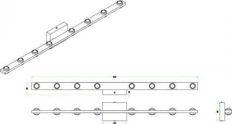 Настенный светильник Zortes Scoup ZRS.10112.08 (LED, 220V)