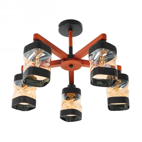 Потолочная люстра на штанге MyFar Olivia MR1823-5C (220V)