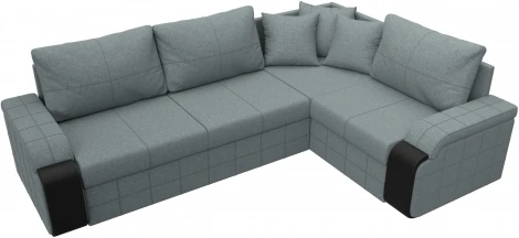 Диван угловой Николь правый угол Лига Диванов (Рогожка) арт.126003