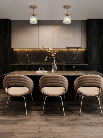 Потолочная люстра на штанге Мелодия Света 000061918