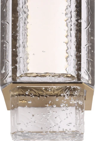 Настенный светильник ST Luce Eis SL6140.301.01 латунь/прозрачный LED 1*11W 3000K