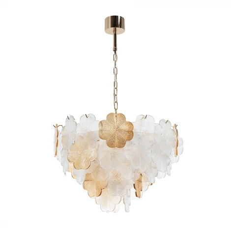 Подвесная люстра Arte Lamp Mallika A4077LM-10GO (220V, на цепи)