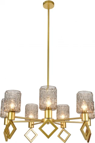 Потолочная люстра на штанге (13025/7R Gold) Indigo Preda V000470 (220V)