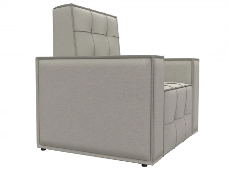 Кресло Лига-067 (ДВП,Дерево/Пластик/Рогожка/Бежевый) Лига Диванов 132285