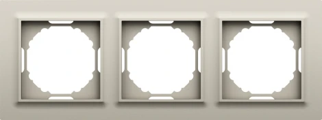 Рамка 3-я, Wave матовый кашемир Donel A07 DEW21335