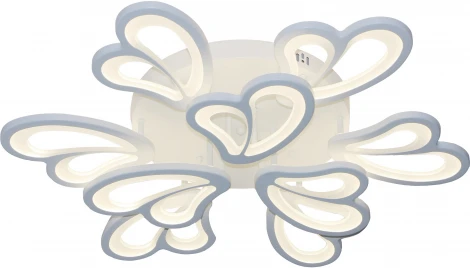 Люстра потолочная светодиодная Linda 10229/9 LED*140W Matt White