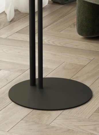 Придиванный стол Кальяри вяз браун/черный 4320091504