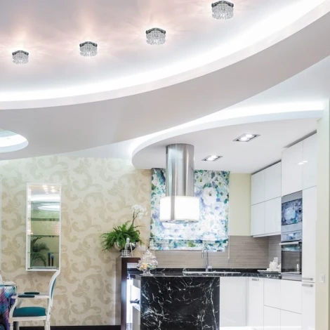 Встраиваемый точечный светильник Novotech Flame2 369271 (12V, хрусталь, подвески)