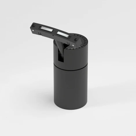 Трековый светильник магнитный для радиусного шинопровода Elektrostandard Slim Magnetic 85190/01 20W 4200K Comfi чёрный Ø 1200мм (LED, 48V)