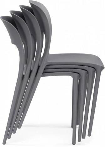 Пластиковый стул Эгри (Эгри серый) Woodville арт.578412