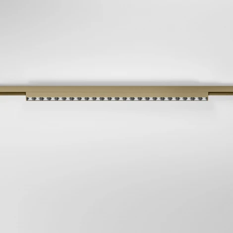 Трековый светильник магнитный светодиодный Elektrostandard Line Magnetic Brass Line 20W 4000K (латунь) 85529/01