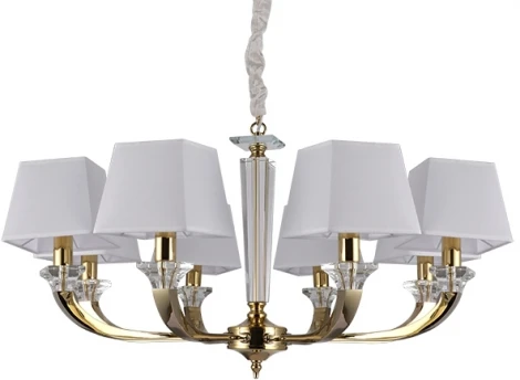 Подвесная люстра Newport 11400 11408/C gold (220V, на цепи)