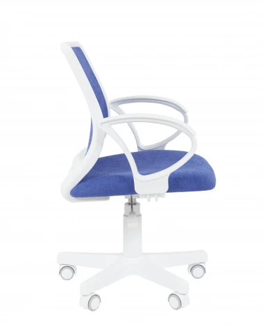 Кресло Chairman Kids 112 Россия ткань M морской, белый пластик