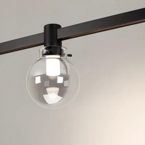 Трековый светильник модульный LED ART-APRIORI-ZORB-С-R110-5W Warm3000 (BK, 85 deg, 48V) (Arlight, IP20 Металл) 049233 (шар)