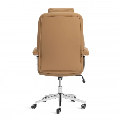 Кресло Траст Люкс/Trust Lux Экокожа LUX Classic 18-13, св.-коричневый Tetchair 25923