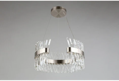 Подвесная люстра Omnilux Strasatti OML-99913-62 (LED, 220V, хрусталь, на тросе, круглые)