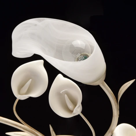 Потолочная люстра MW-Light Восторг 242016906 (220V, цветы, листья)