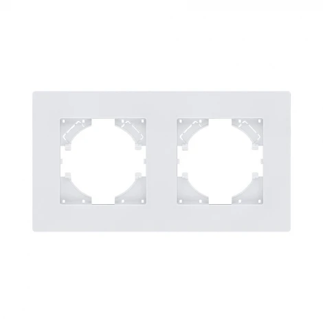 Рамка 2-постовая белый Kollinger Aspekt AT2WH